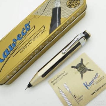 Kaweco 10000620 Ac Sport Versatil 0.7 mm Siyah Şampanya | İsme Özel Kalem