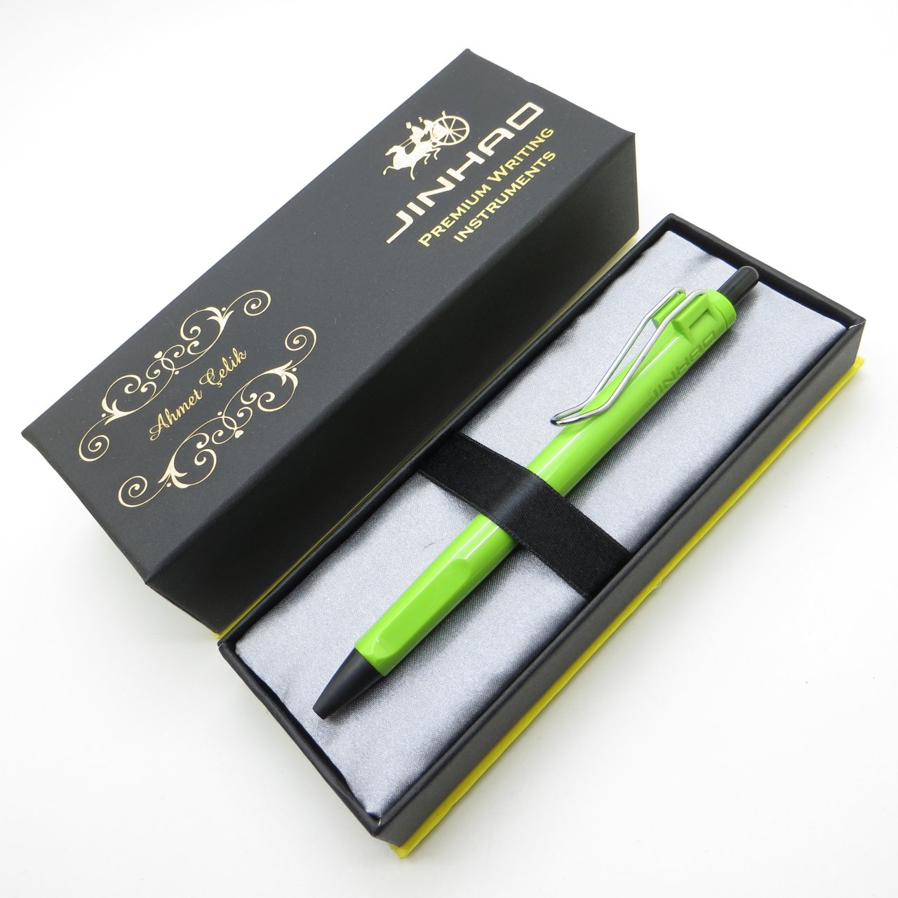 Jinhao Yeşil Tükenmez Kalem | İsme Özel Kalem