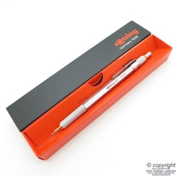 Rotring 800 Mekanik Kurşun Kalem, Krom 0.5 mm | İsme Özel Kalem