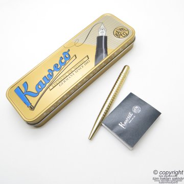 Kaweco 10000885 Liliput Eco Brass Wawe Tükenmez Kalem | İsme Özel Kalem