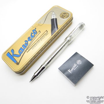 Kaweco Student 10001192 İsme Özel Şeffaf Roller Kalem | İsme Özel Kalem