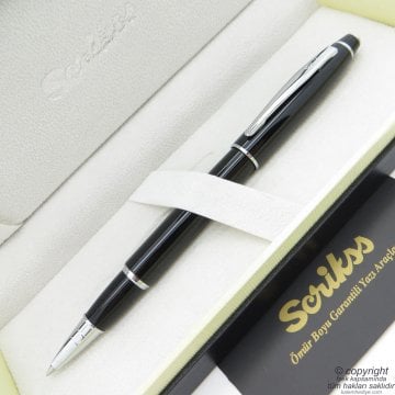 Scrikss 35 Siyah Roller Kalem | Scrikss Kalem | İsme Özel Kalem | Hediyelik Kalem