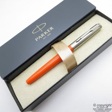 Parker Jotter Original Turuncu Roller Kalem | İsme Özel Kalem | Hediyelik Kalem