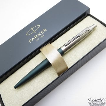 Parker Jotter Metal XL Mat Yeşil Tükenmez Kalem | İsme Özel Kalem | Hediyelik Kalem