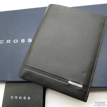 Cross Deri Pasaport Cüzdanı & İsme Özel Mini Kalem | Cross | İsme Özel Kalem