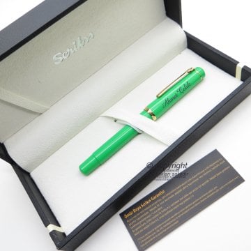 Scrikss 419 Dolma Kalem Yeşil | Scrikss Kalem | İsme Özel Kalem | Hediyelik Kalem