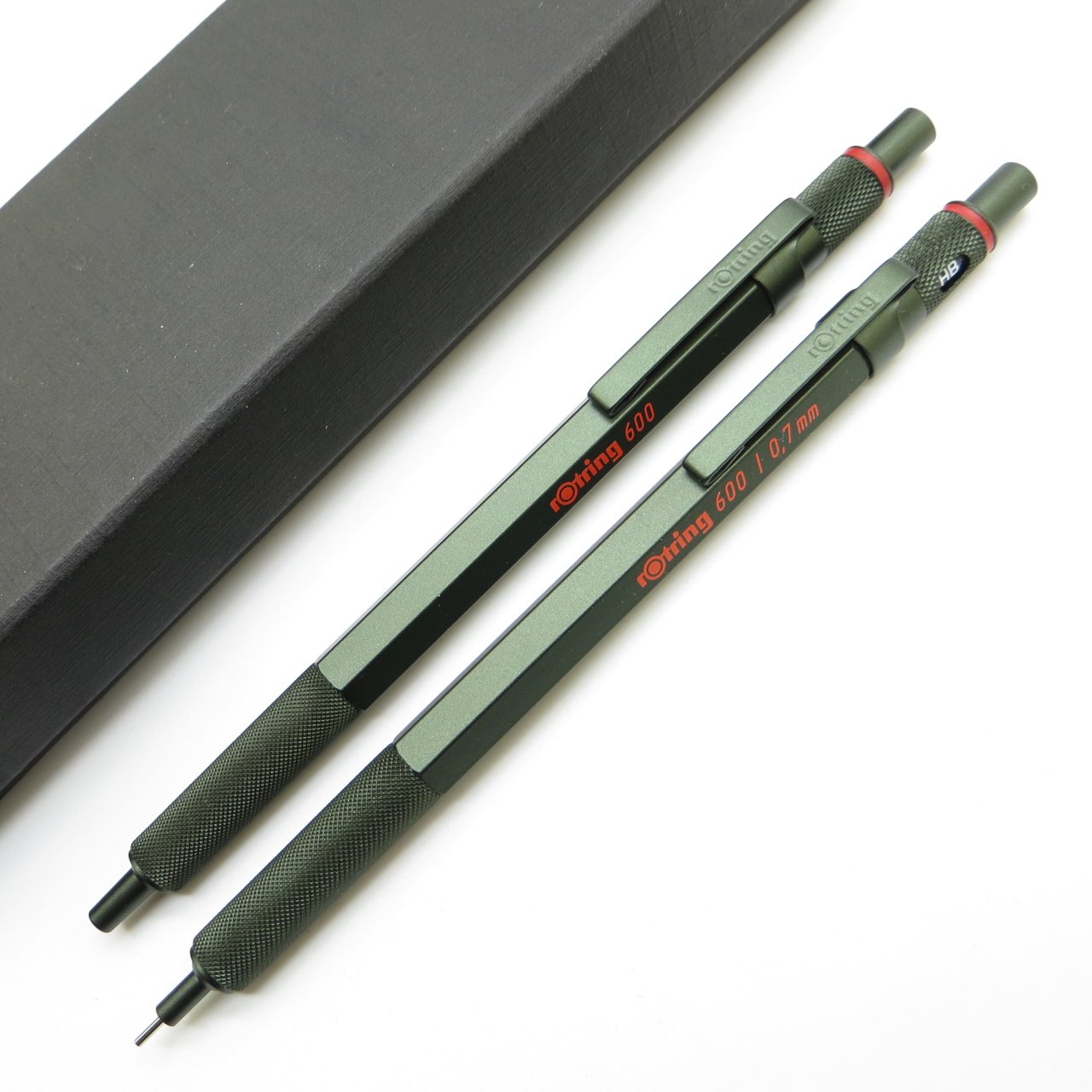 Rotring 600 Yeşil 0.7mm + Tükenmez Kalem Seti | İsme Özel Kalem