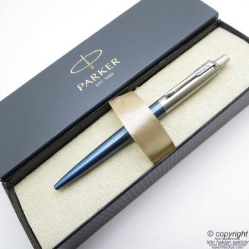Parker Jotter Metal Sky Blue Tükenmez Kalem | İsme Özel Kalem | Hediyelik Kalem