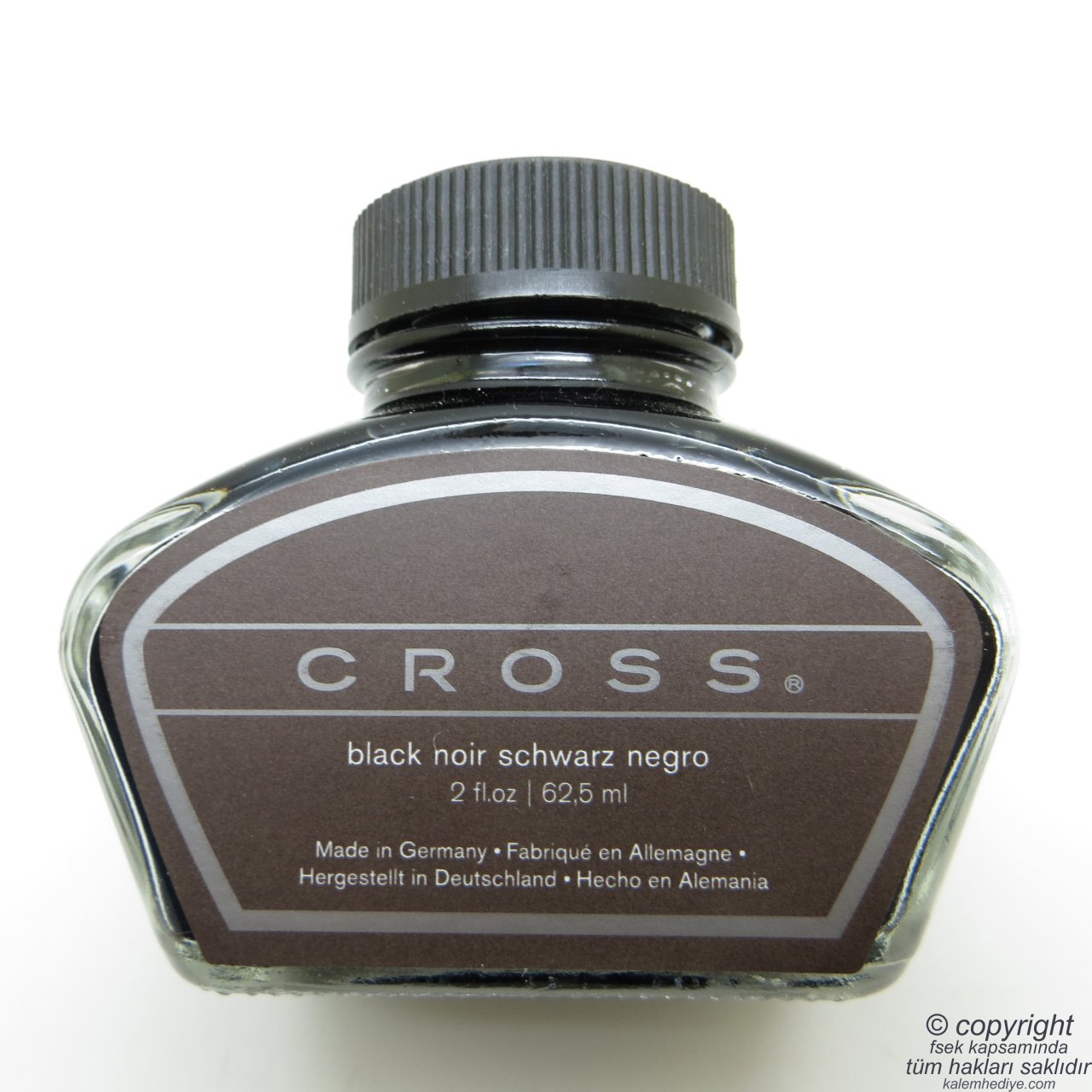 Cross Dolma Kalem Mürekkebi - 62,5ml Siyah Mürekkep