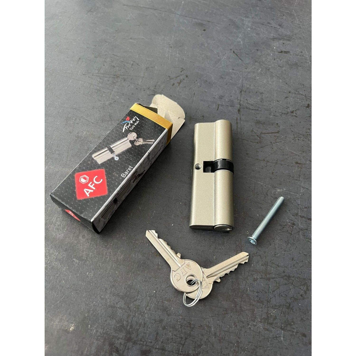 Afc Barel 90 mm Pvc Kapı Kilit Göbeği