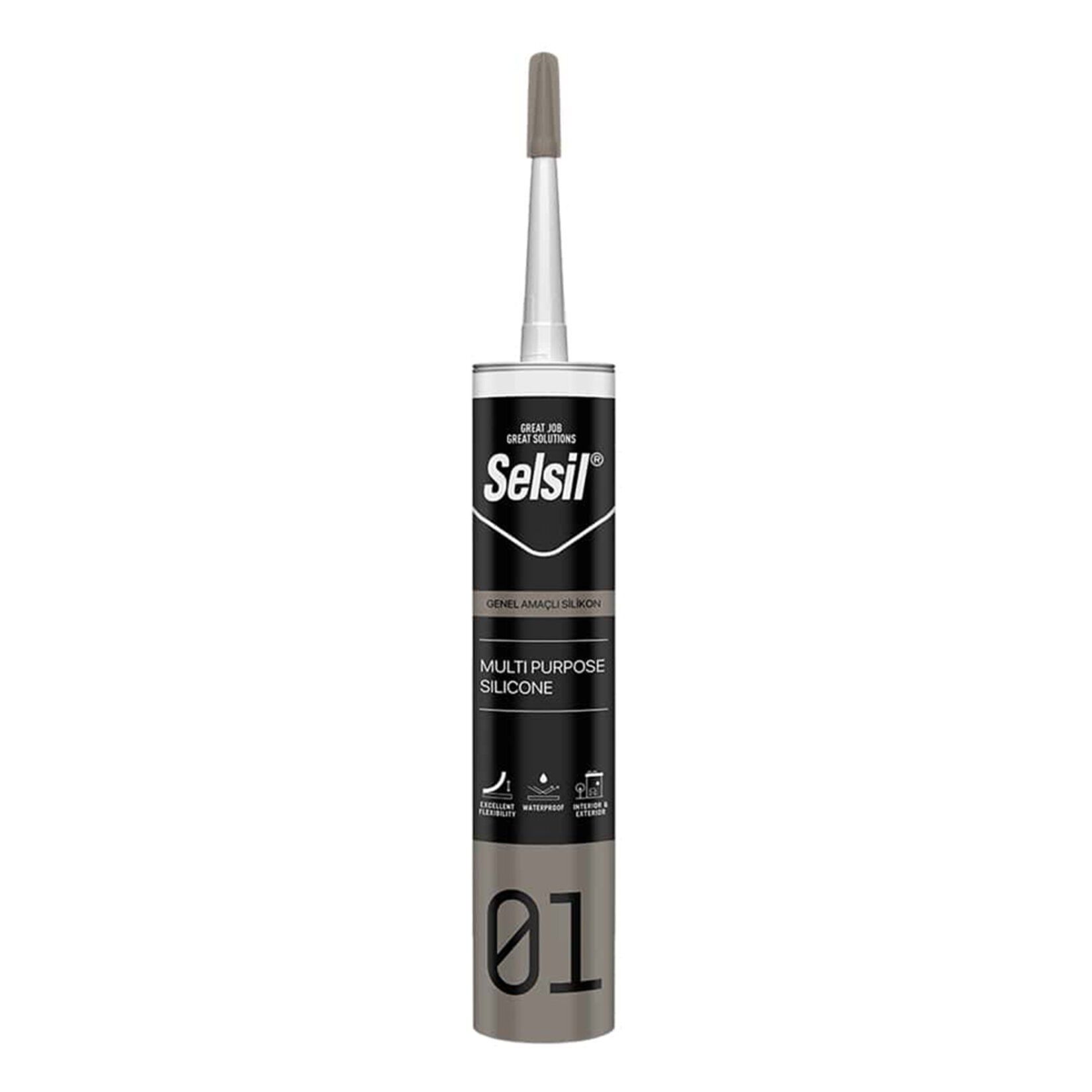 Selsil Şeffaf Silikon 280 gr