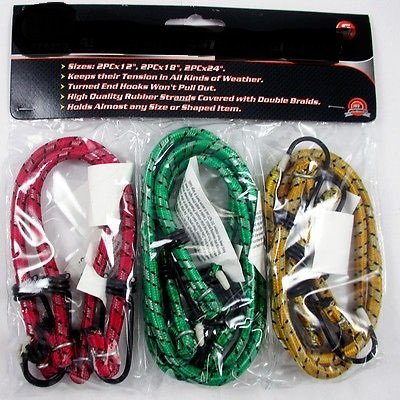 BAGAJ LASTİĞİ Ahtapot  3 LÜ Paket 6 Kancalı lastik