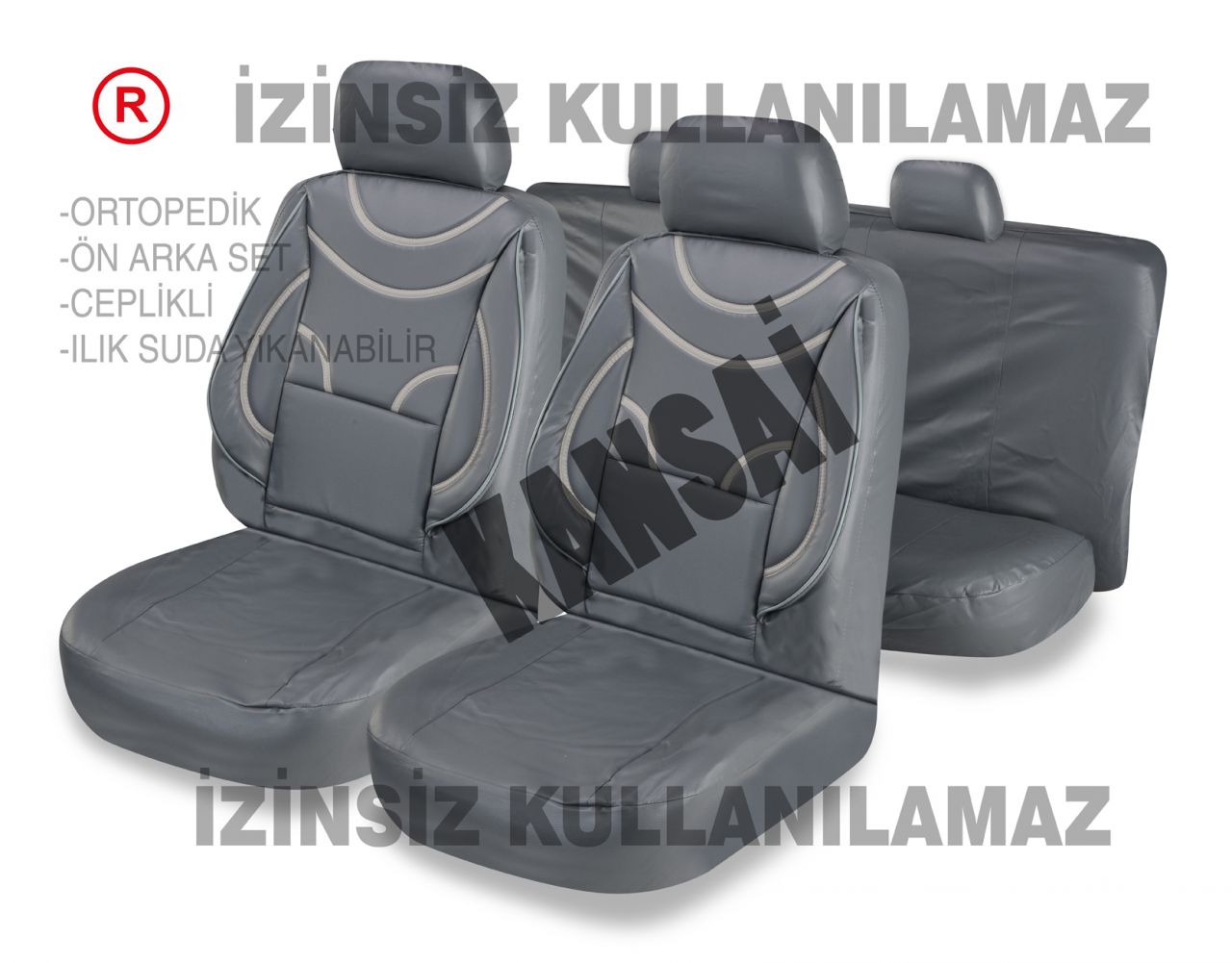 Deri koltuk kılıfı takımı