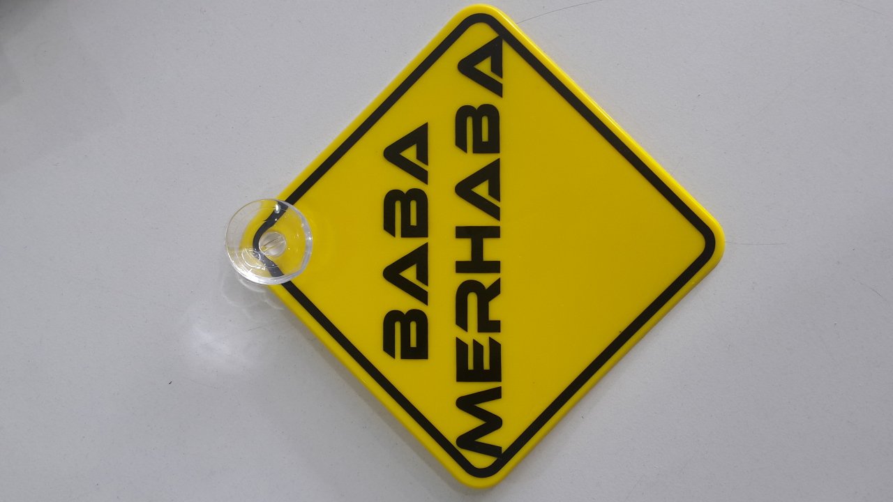 Vantuslu sticker