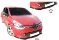 Clio 4 uyumlu piano black ön lip