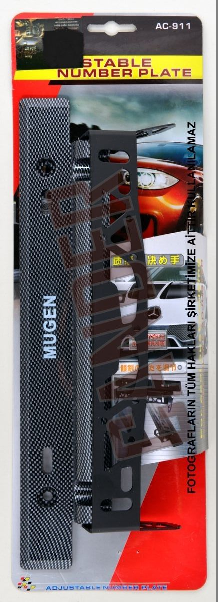 Mugen tip katlanır plaka
