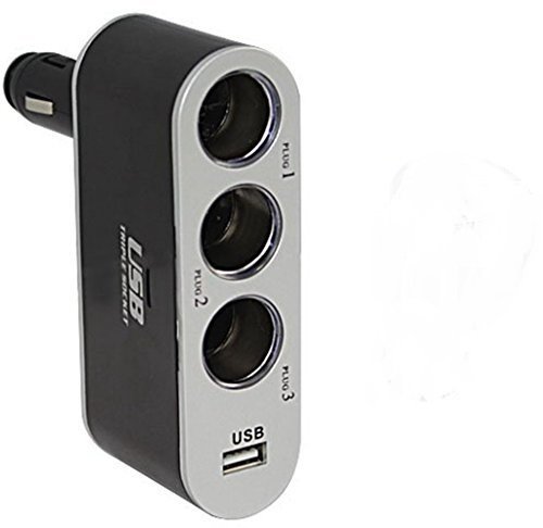 USB ÇIKIŞLI 1 Çakmaktan 3 +1 Çıkış Çakmak Çoklayıcı Soket 779
