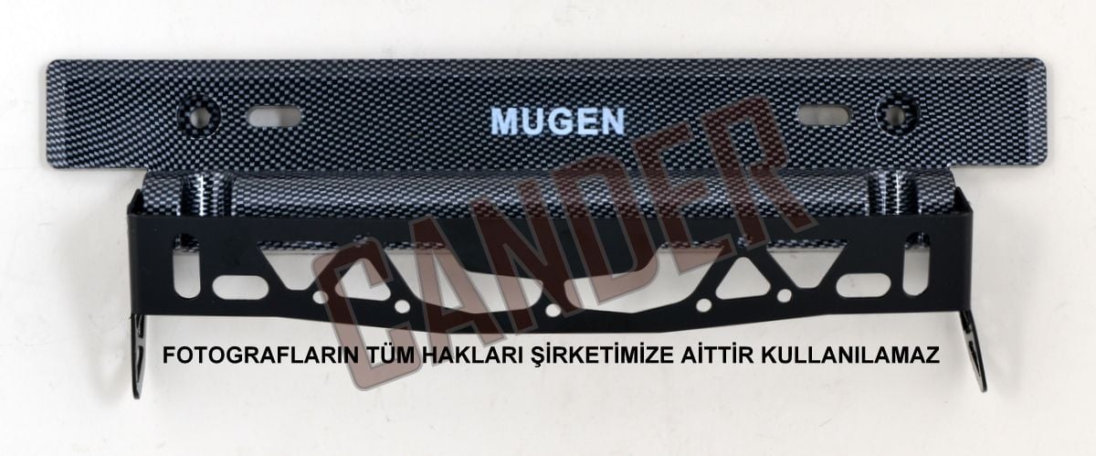 Mugen tip katlanır plakalık