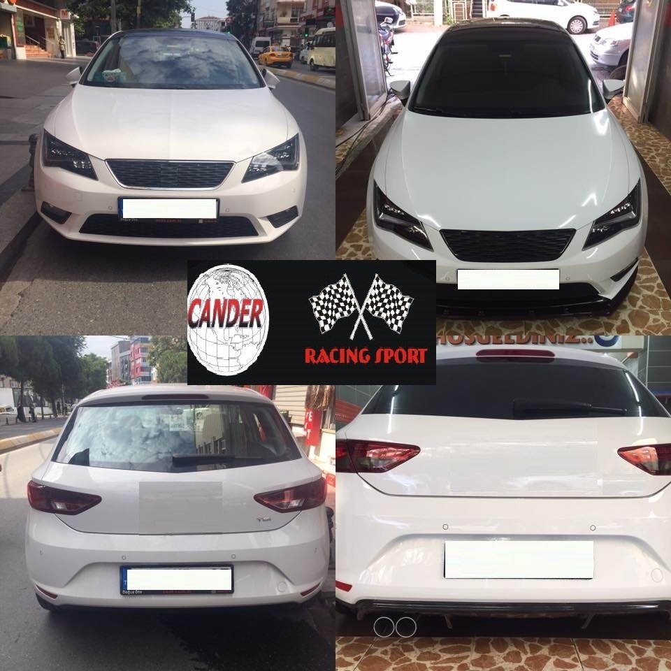Leon  uyumlu difizör piano black