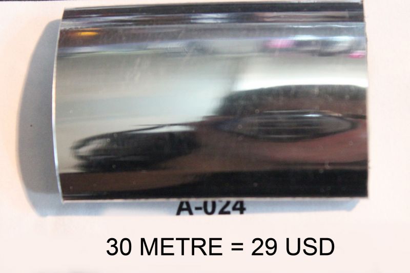 A 024 Model kaplama nikelaj çıtası 26 mm x 30 metre