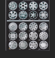 13-14-15 inç Jant Kapağı 4 lü Set
