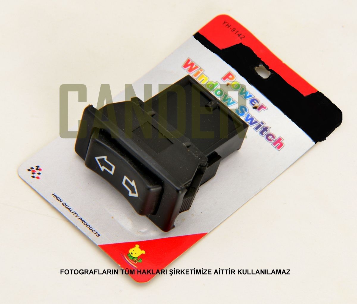 Üniversal otomatik cam  açma düğmesi