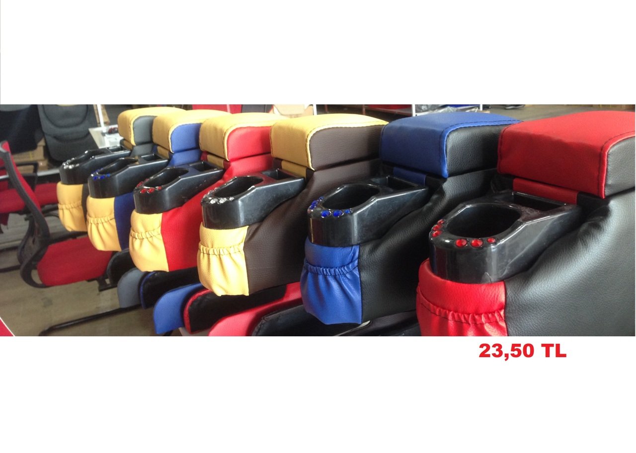 Kolçak Montajsız Her araca uyumlu  Bardaklıklı Lüx