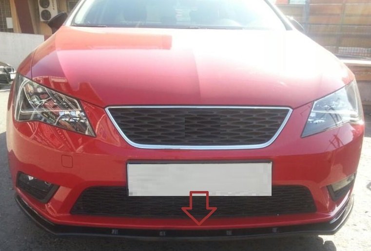 Seat leon  uyumlu ön lip