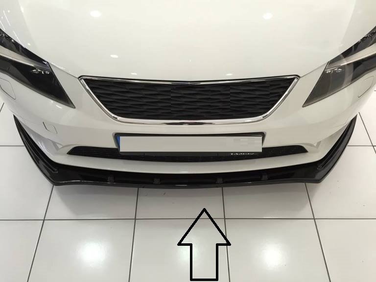 Seat leon  uyumlu ön lip