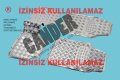 4 Mevsim  Krom Kauçuk Paspas seti her araca uyumlu