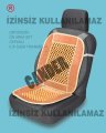 Boncuklu masajlı  Minder Terletmez Üşütmez