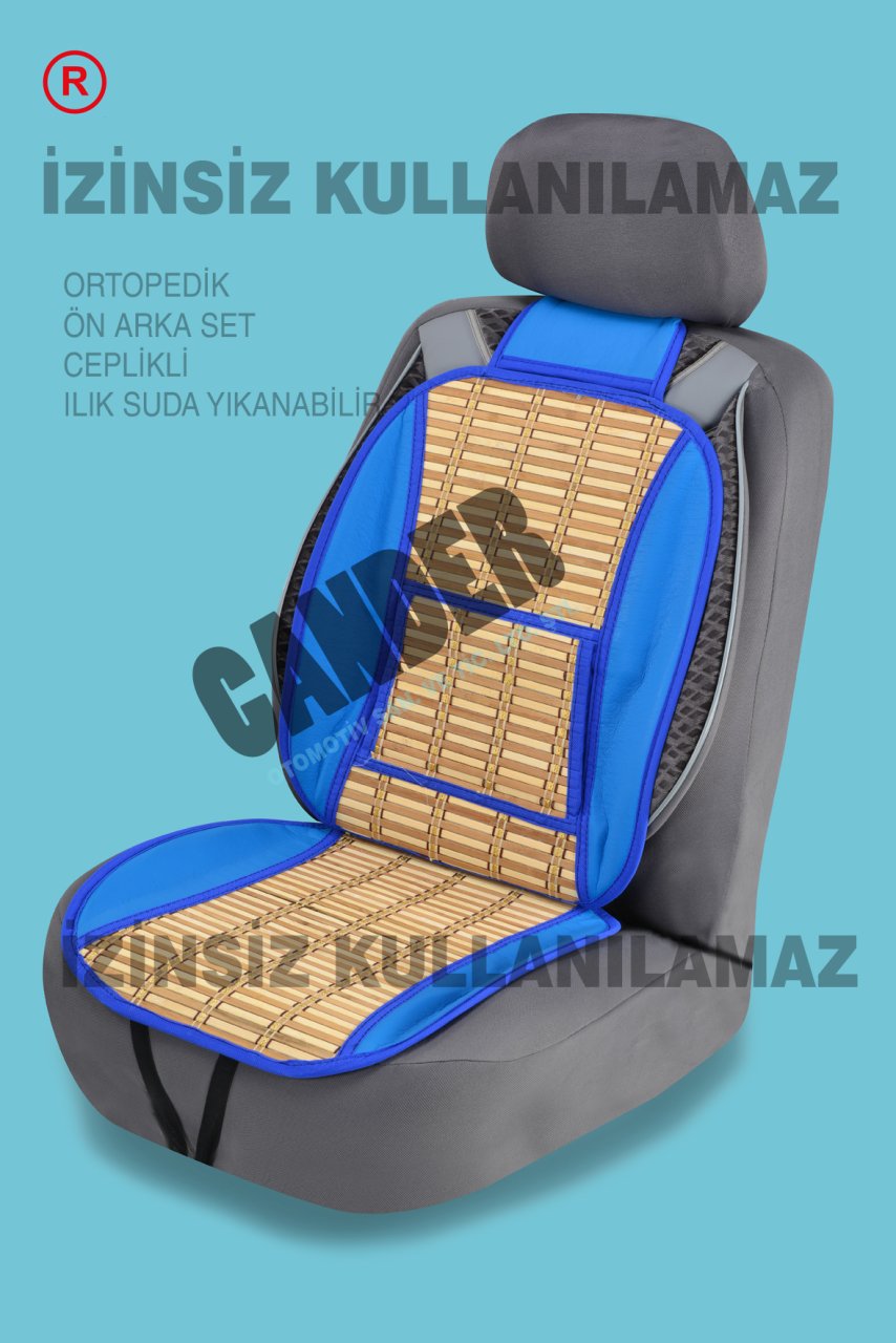 Bambu koltuk minderi