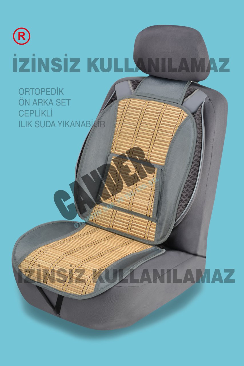 Bambu koltuk minderi