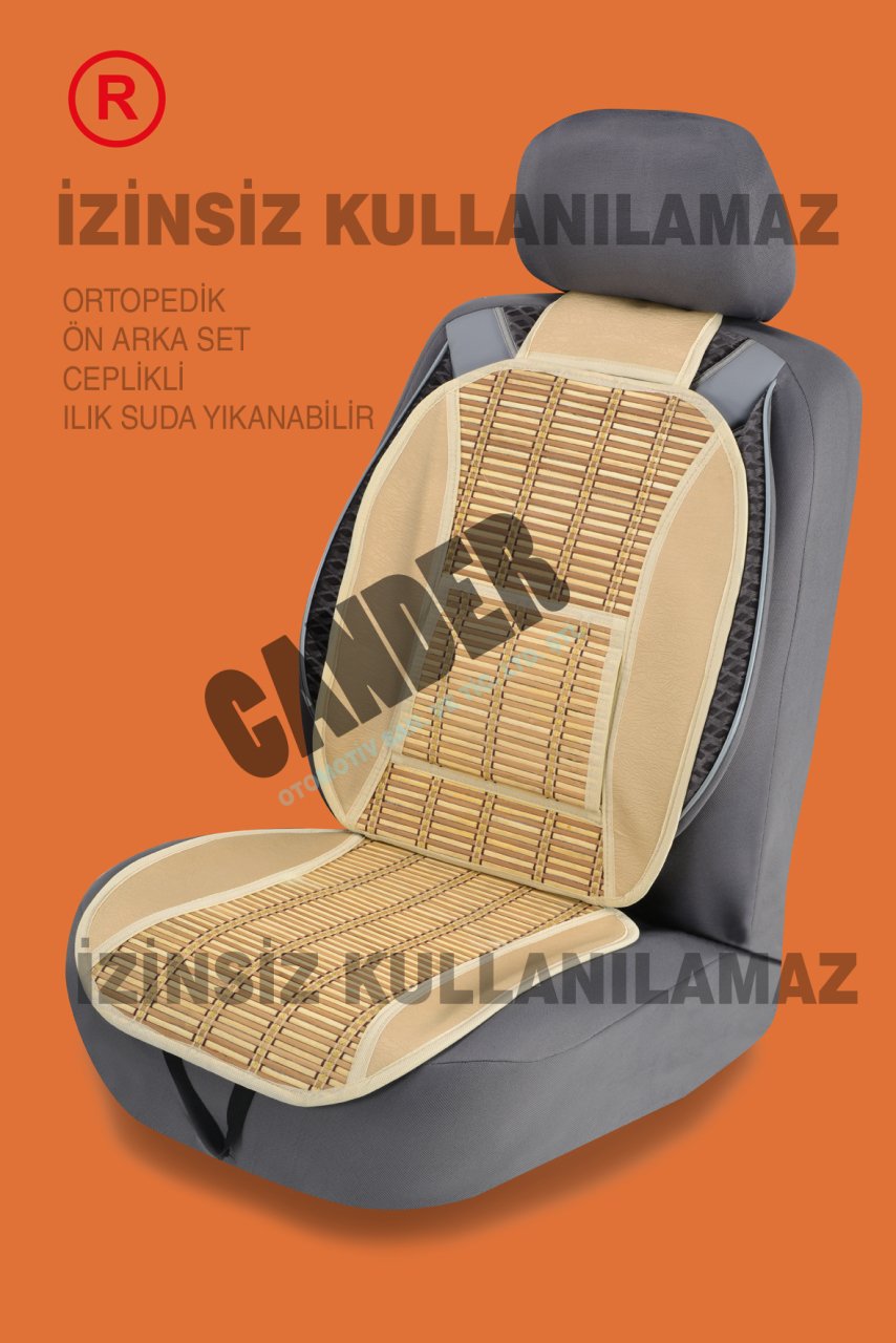 Bambu koltuk minderi