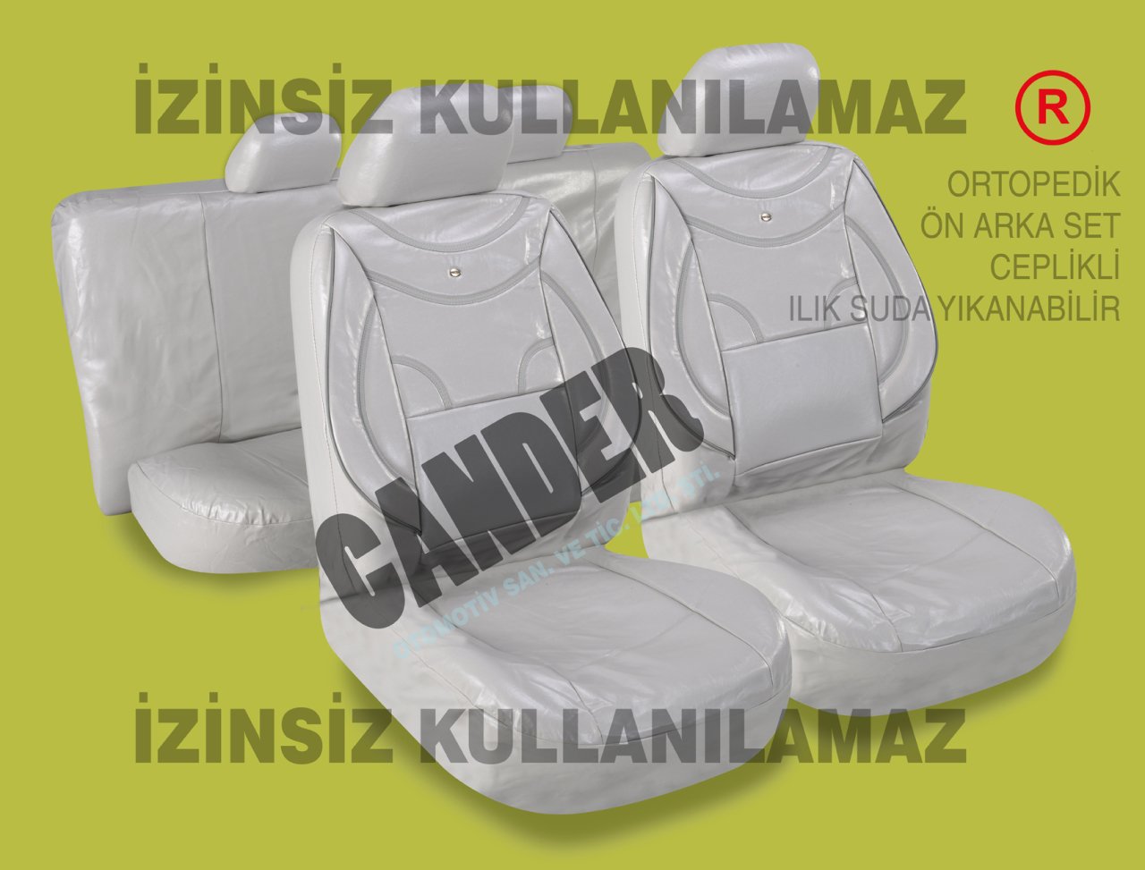 Deri koltuk kılıfı takımı her araca uyumlu