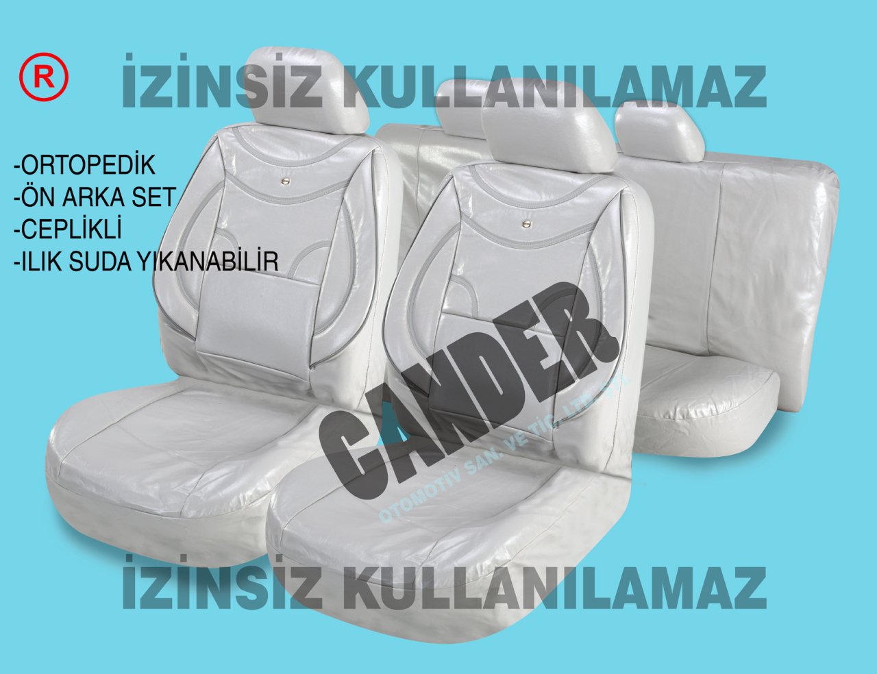 Deri koltuk kılıfı takımı her araca uyumlu