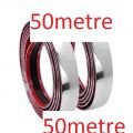 50 metre krom nikelaj çıta