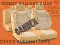 Dokuma kumaş koltuk kılıfı her araca uyumlu