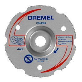 Dremel DSM20 Çok Amaçlı Flanşlı Kesim Diski 77mm / 2615S600JA