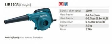 Makita UB1103 Üfleyici