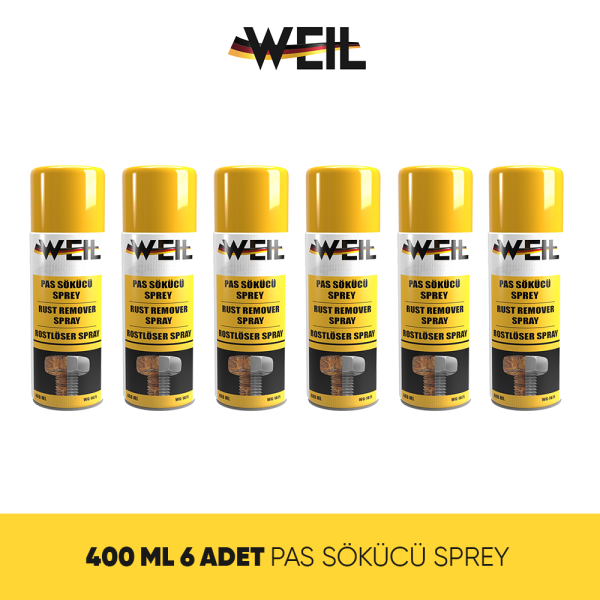 Weil Pas Sökücü Sprey 400ml - 6'lı Paket