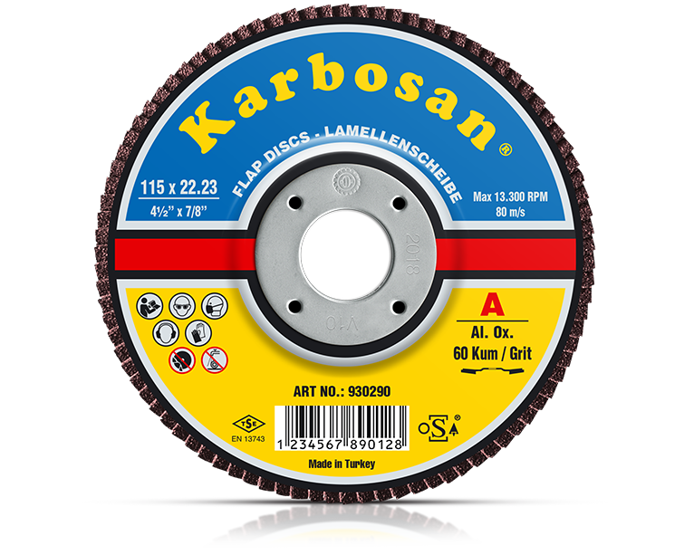 Karbosan NK Flap Disk 115x22 40 Kum