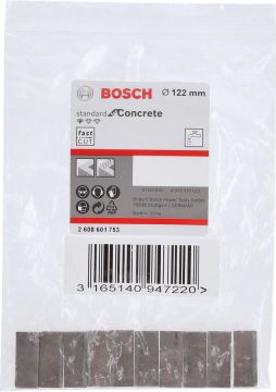 Bosch Aksesuarlar Bosch - Standard Seri Sulu Elmas Karot Ucu Segmanı 122mm 1 1/4'' 10'lu