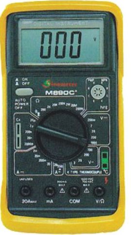 Mastech M890C Dijital Multimetre (Isı Ölçüm Özelliği)