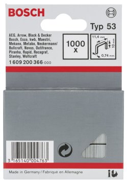 Bosch Zımba Teli Tip 53 11,4*0,74*10 mm
