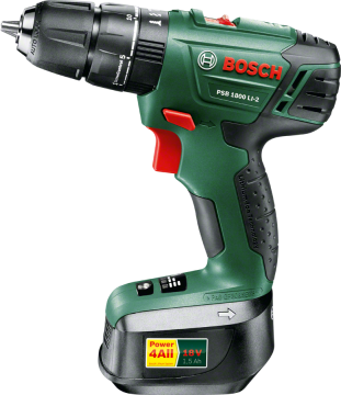 Bosch PSB 1800 LI-2  1,5 AH Akülü Darbeli Delme/Vidalama Makinesi (Çift Akü)