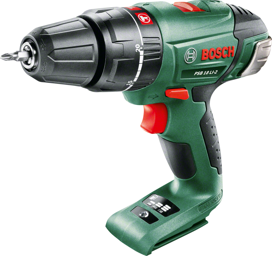 Bosch PSB 18 LI-2 Akülü Darbeli Delme/Vidalama Makinesi (Baretool) - Akü Dahil Değildir