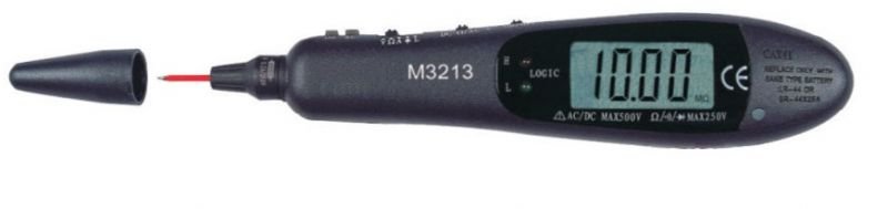 Mastech M3213 Kalem Tipi Dijital Multimetre