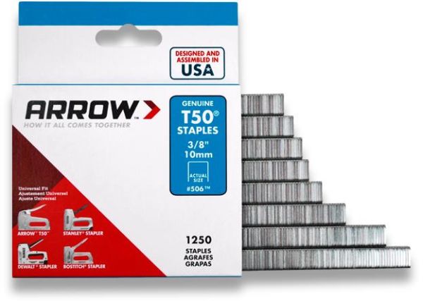 Arrow AR506 10mm 1250 Adet Profesyonel Zımba Teli