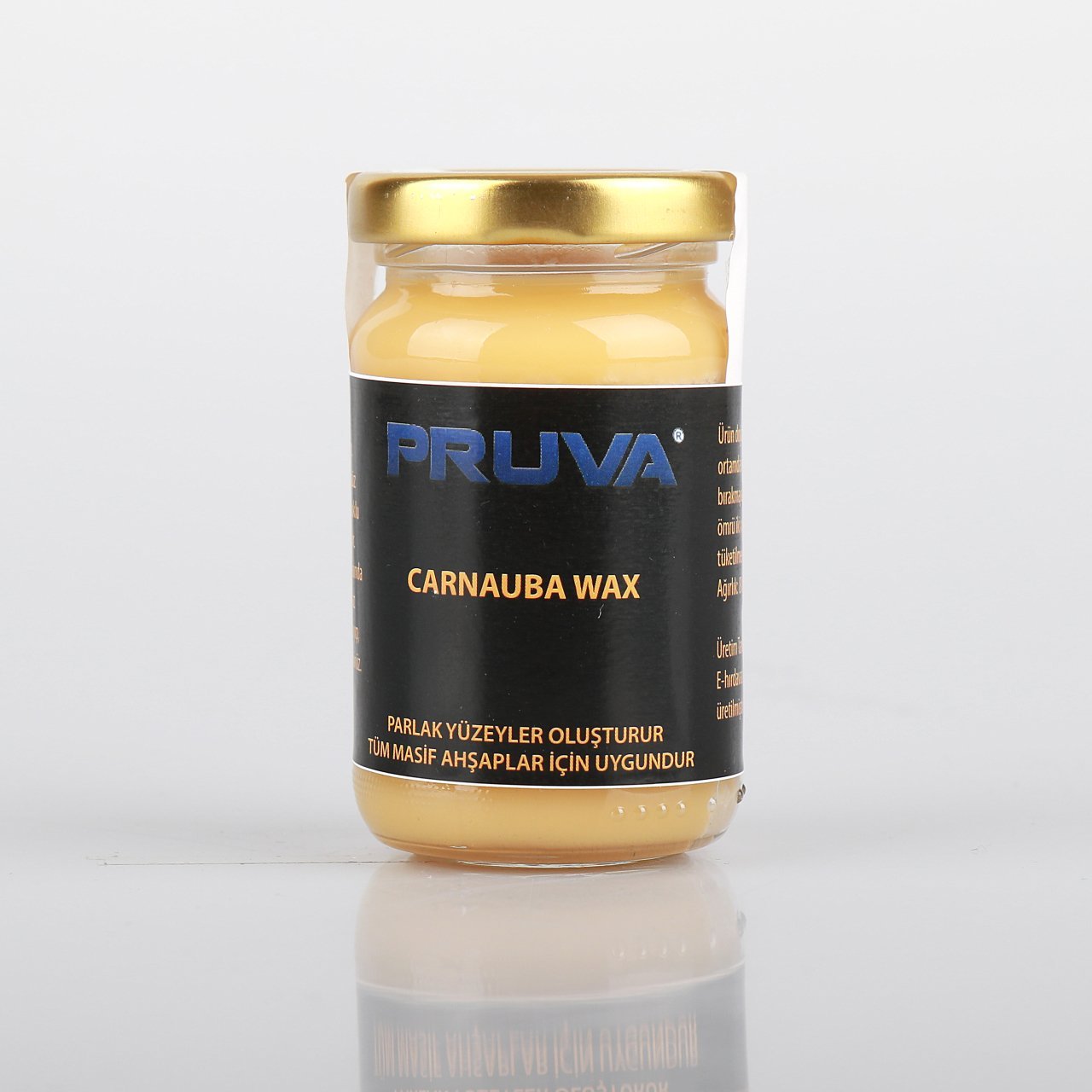 Pruva Carnauba Wax Doğal Ahşap Cilası